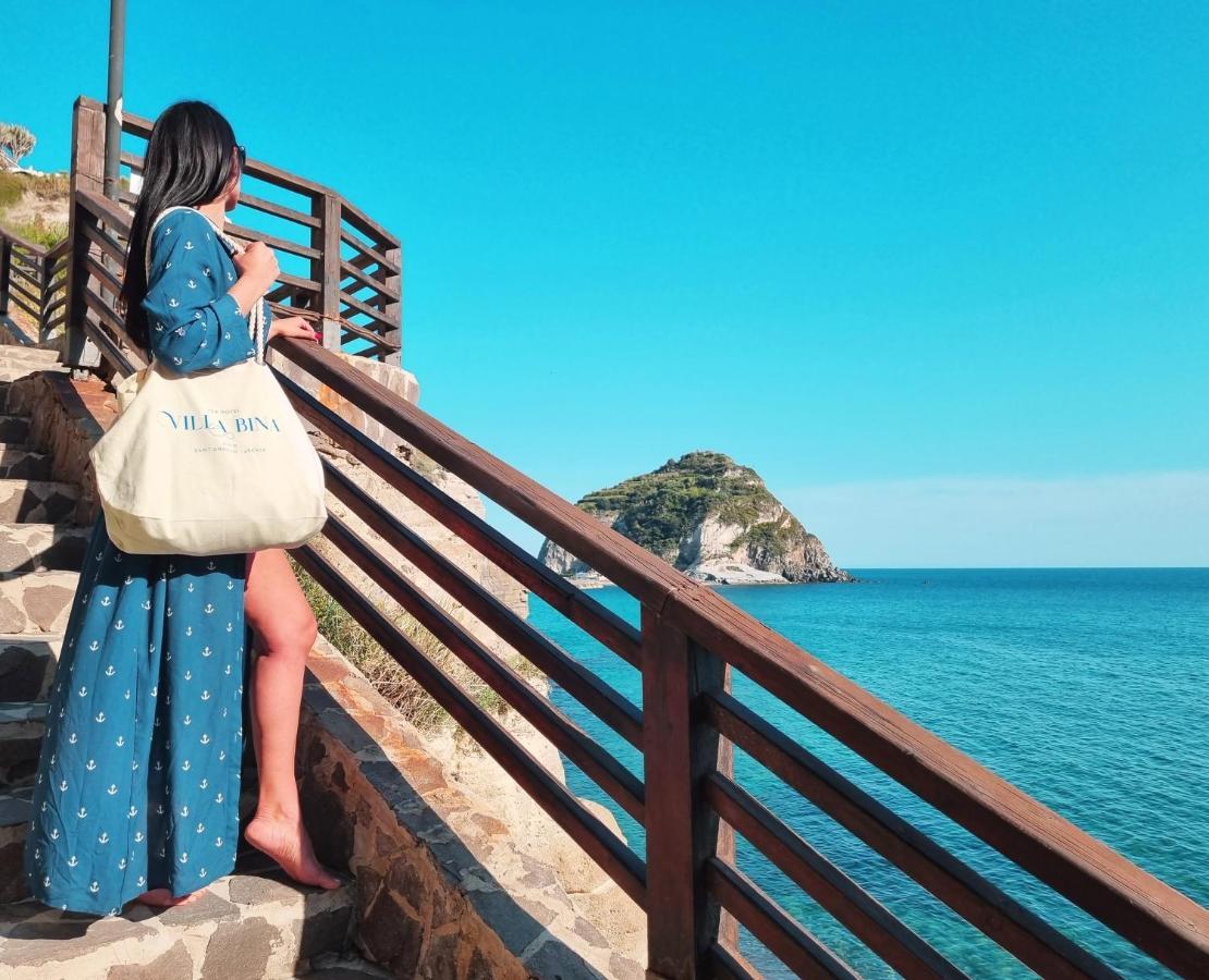 Villa Bina Sea Hotel Sant'Angelo  ภายนอก รูปภาพ